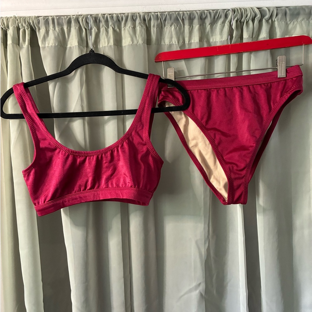 Red Bikini Set size medium dixperfect